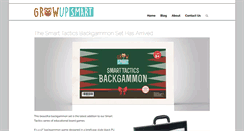 Desktop Screenshot of growupsmart.com
