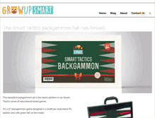 Tablet Screenshot of growupsmart.com